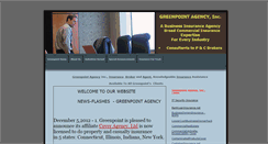 Desktop Screenshot of greenpointagency.info
